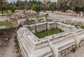 Ru&iacute;nas da &aacute;gora de Atenas