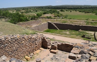 Ru&iacute;nas da cidade de Dholavira