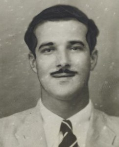 Foto de Severo Fournier, homem branco de cabelos negros e bigode.