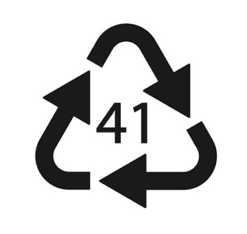 S&iacute;mbolo da reciclagem do alum&iacute;nio