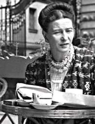 Foto de Simone de Beauvoir