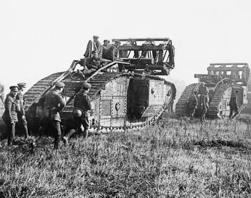 Tanques de guerra utilizados na Primeira Guerra Mundial