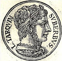 Tarquínio, o soberbo, o último rei de Roma