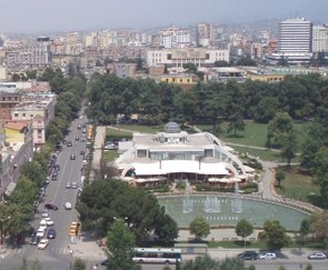 Foto da cidade de Tirana