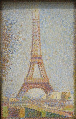 Pintura Torre Eiffel de Seurat