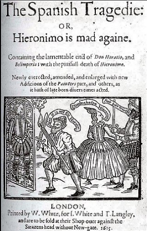 Capa do livro Tragédia Espanhola de Thomas Kyd