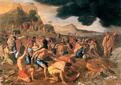 A travessia do Mar Vermelho, Nicolas Poussin (1650)