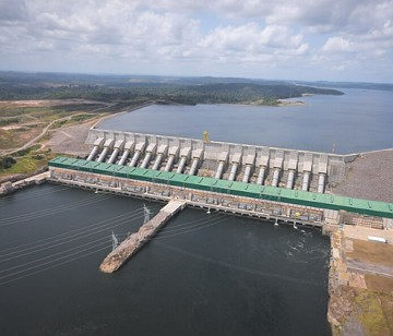 Foto da Usina Hidrel&eacute;trica de Belo Monte