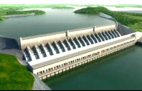 Foto da Usina Hidrelétrica de Belo Monte