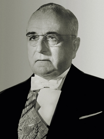 Foto oficial de Get&uacute;lio Vargas do Segundo Mandato