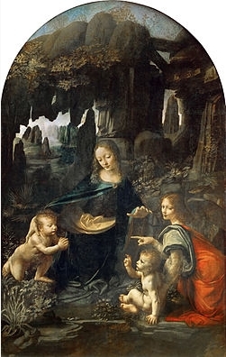 Obra de arte mostrando duas mulheres e duas crian&ccedil;as